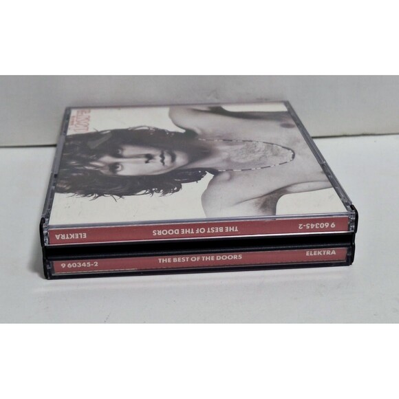 ELECTRA RECORDS THE DOORS THE BEST OF THE DOORS 2 DISC CD SET COMPLETE FAT BOX - Picture 3 of 5